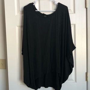Black Lane Bryant Batwing Top